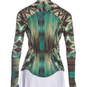 Rozae Nichols silk long sleeve top